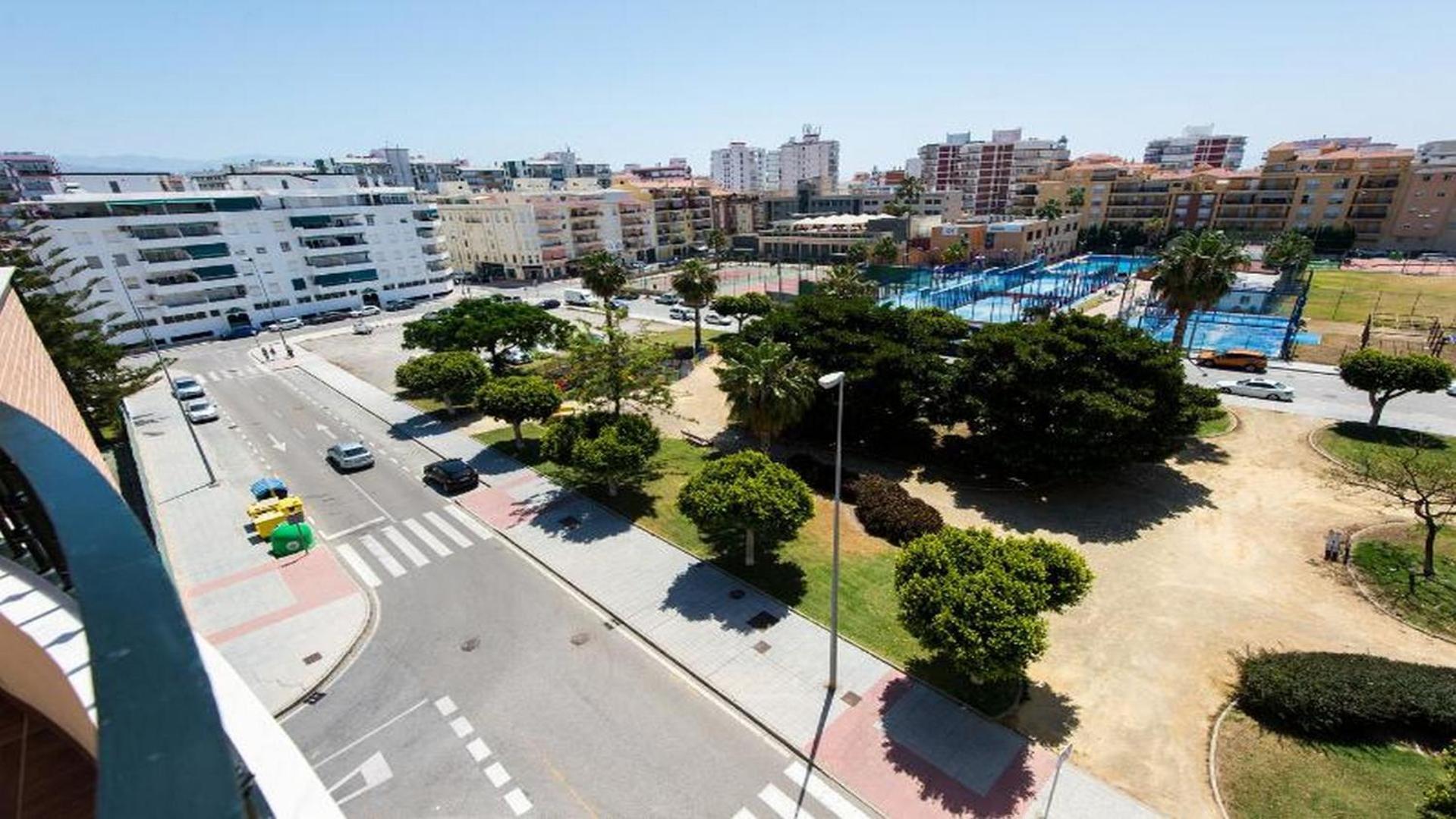 Atico Olimpo Appartement Torre Del Mar Buitenkant foto